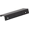 Elements 4" Overall Length Matte Black Edgefield Cabinet Tab Pull A500-4MB - alternate 3